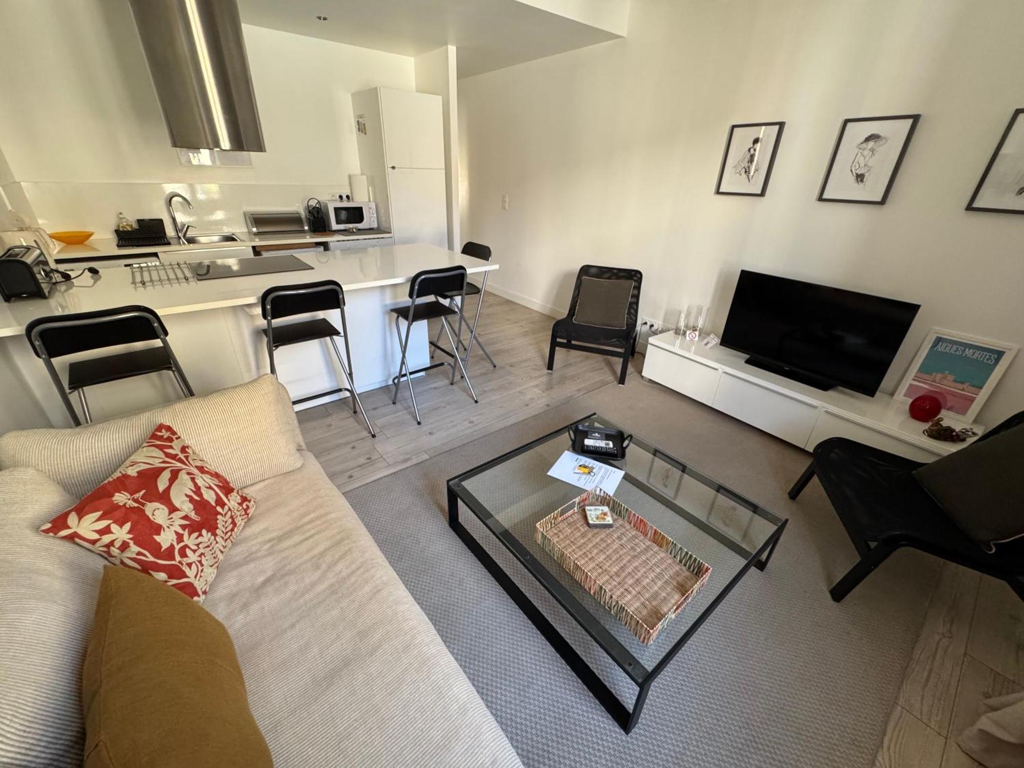 איגוס-מורטס Bel Appartement Terrasse 4 Etoiles Intra Muros מראה חיצוני תמונה